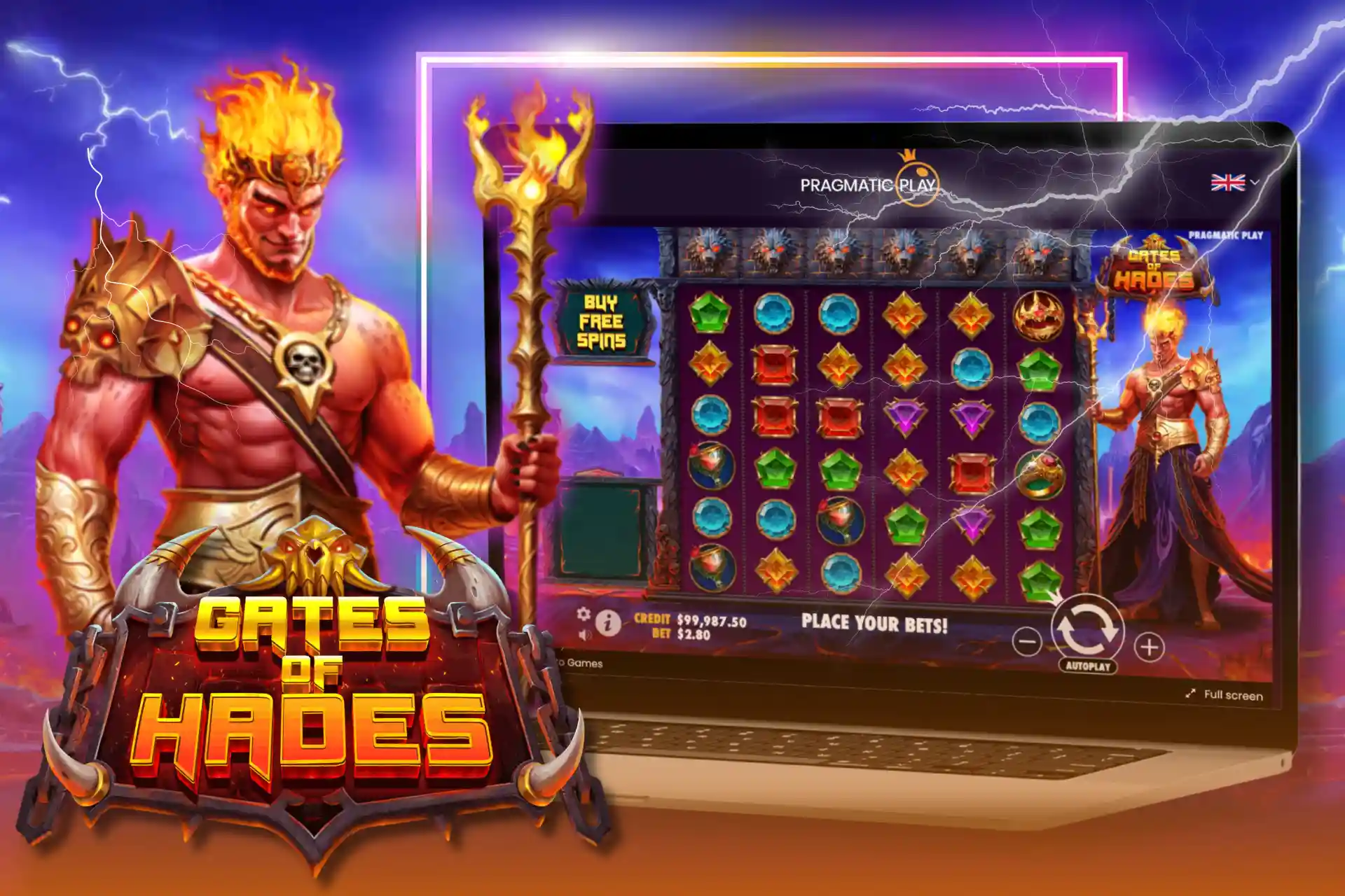 Gates of Hades slot is a game where you can win up to 10,000 times your bet.